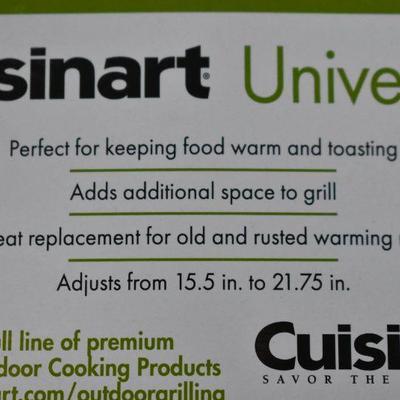 Cuisinart Universal Grill Warming Rack - Extends from 15.5