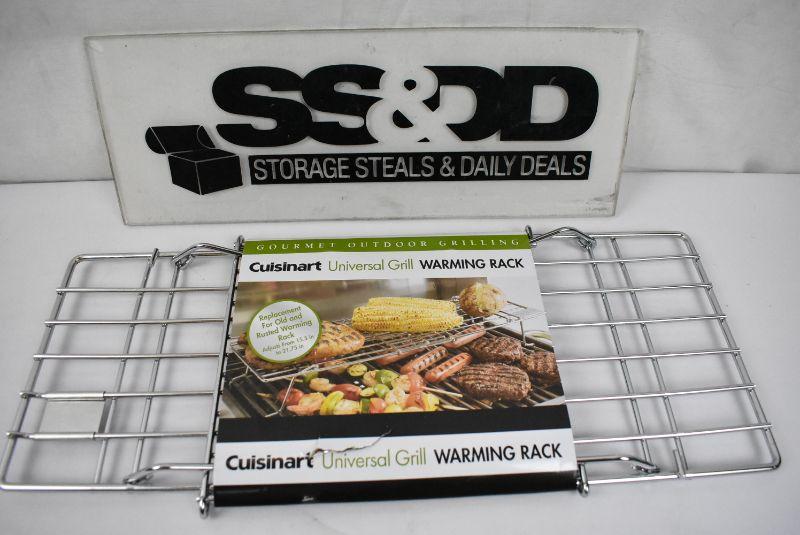 Cuisinart Universal Grill Warming Rack Extends from 15.5" to 21.75