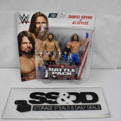 WWE AJ Styles vs Daniel Bryan 2-Pack - New
