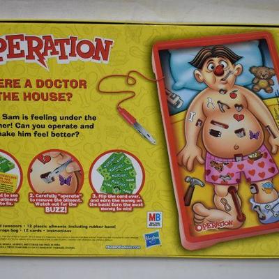 Classic Family Favorite Operation Game, Ages 6 & Up - New