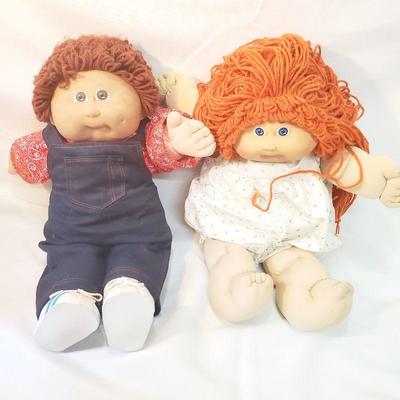 ADOPT 2 CABBAGE PATCH KIDS - THEY NEED LOVE