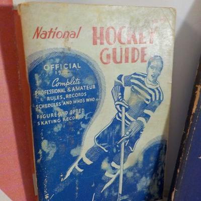 3- 1930's  Major League Hockey Guide and record Book.