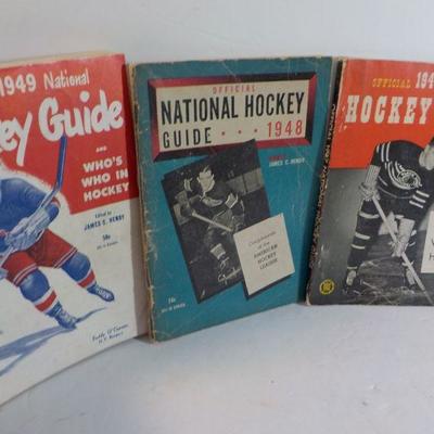 National Hockey Guide 1947, 48 and 49 .