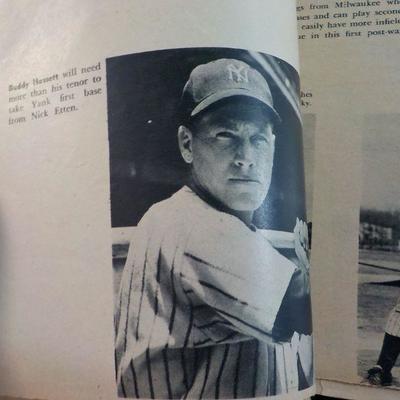 1944, 45, 46 " Street and  Smiths " Baseball year pictorial 's.