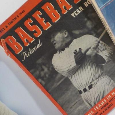 1944, 45, 46 " Street and  Smiths " Baseball year pictorial 's.