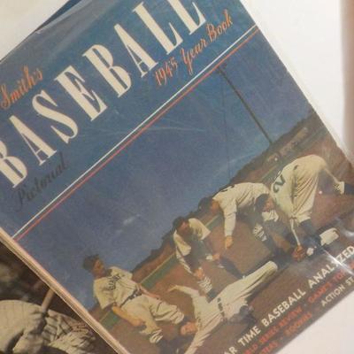 1944, 45, 46 " Street and  Smiths " Baseball year pictorial 's.