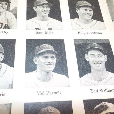 Jim Britt's Official Baseball Score Book. 1948.