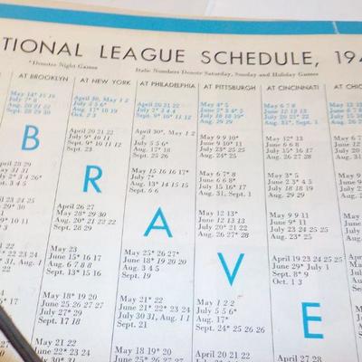 Jim Britt's Official Baseball Score Book. 1948.