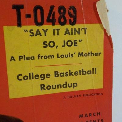 " Sports World first issue 1948.