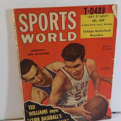 " Sports World first issue 1948.