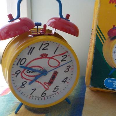 Crayola Crayon --Morning Bells alarm.