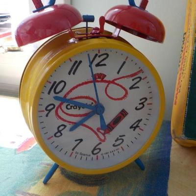 Crayola Crayon --Morning Bells alarm.