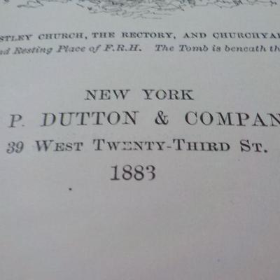 " 1883 1st Edition Poems by Frances Ridley Haverdal".