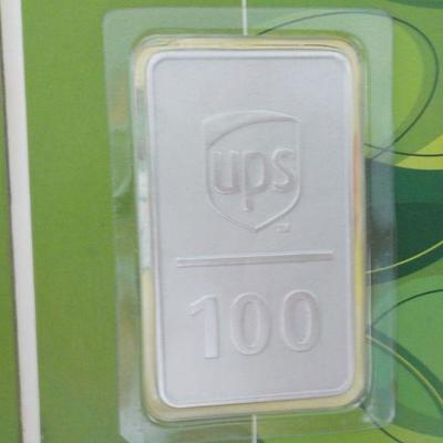 " 1907 Metal Bar from the airframe of N907UP 1st Airship of the UPS Fleet".