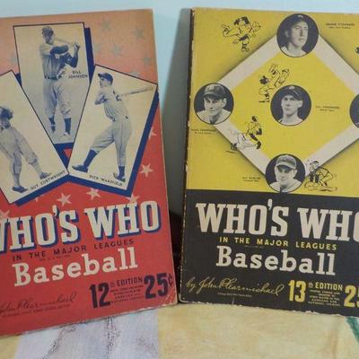 " 12th and 13th Edition of Who's Who Baseball Magazine".
