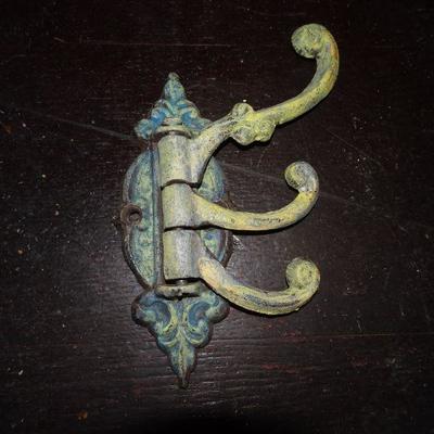 Antique Coat Rack Hook - Cast Iron 