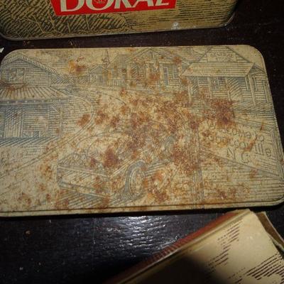 Old Doral Cigarette Match Box Tin 