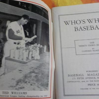 " 32nd and 33 rd edition of Who's who baseball magazine".