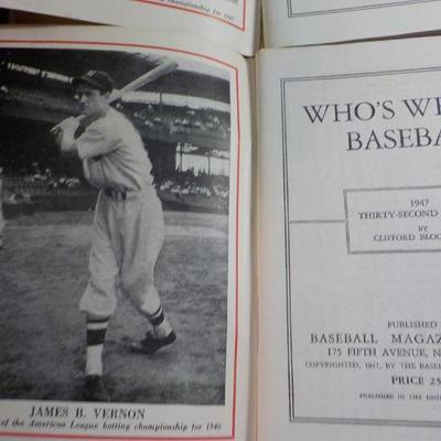 " 32nd and 33 rd edition of Who's who baseball magazine".