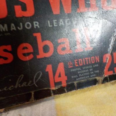 " 14th and 20th Edition of Who's who baseball".