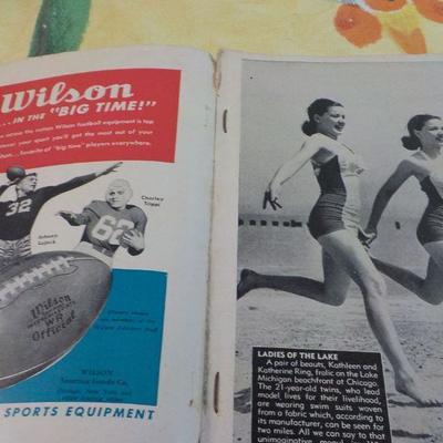" 1947 and 48 editions of Sportfolio Magazine".