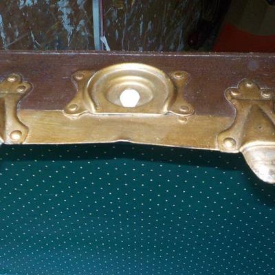 "Vintage Antique Wood Steamer Treasure Trunk". 