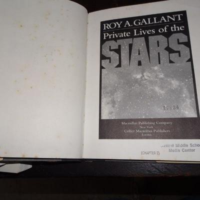 Roy A. Gallant Private Lives of Stars 