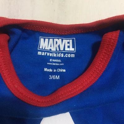 Marvel onesies (3-6 months)