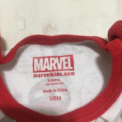 Marvel onesies (3-6 months)