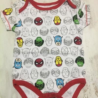 Marvel onesies (3-6 months)