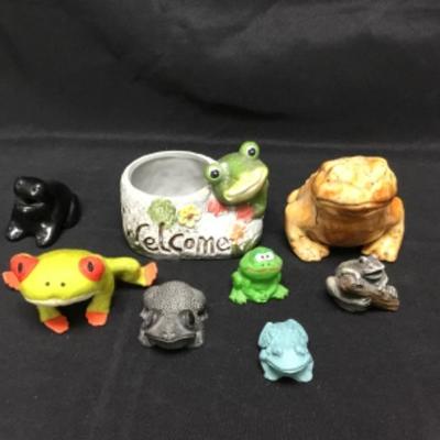 Eclectic Mix of Frogs