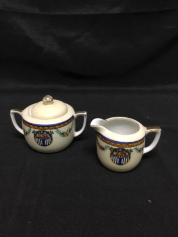 Noritake Cream and Sugar Set