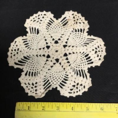 4 Small Doilies