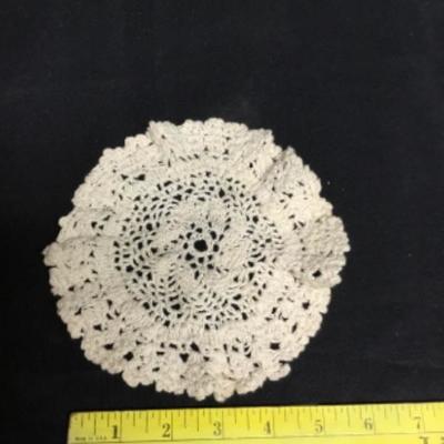 4 Small Doilies