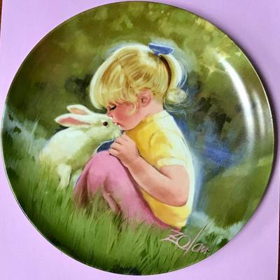 Tender Moment by Zolan Collector's Plate