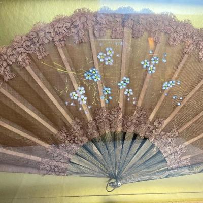 LOT # 420 Vintage Lace Fan From Spain 