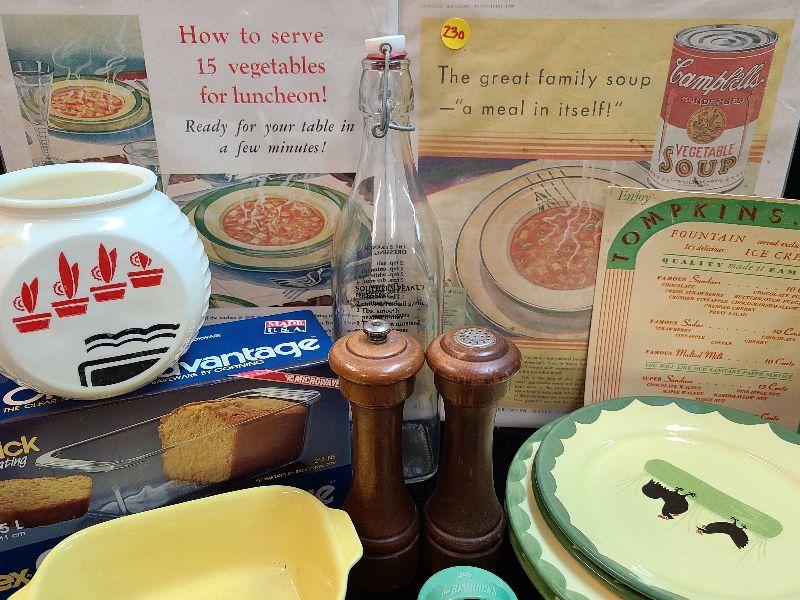 Lot 230: Vintage Kitchen Lot | EstateSales.org