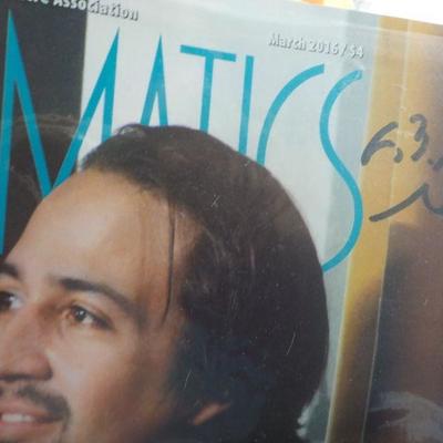 Signed " Lin -Manuel Miranda" copy of " Dramatics"