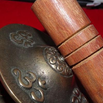Vintage Finger Cymbals, Belly Dancing, Music Instrument