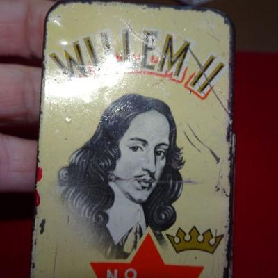 Willem II Tin Cigarette Box 