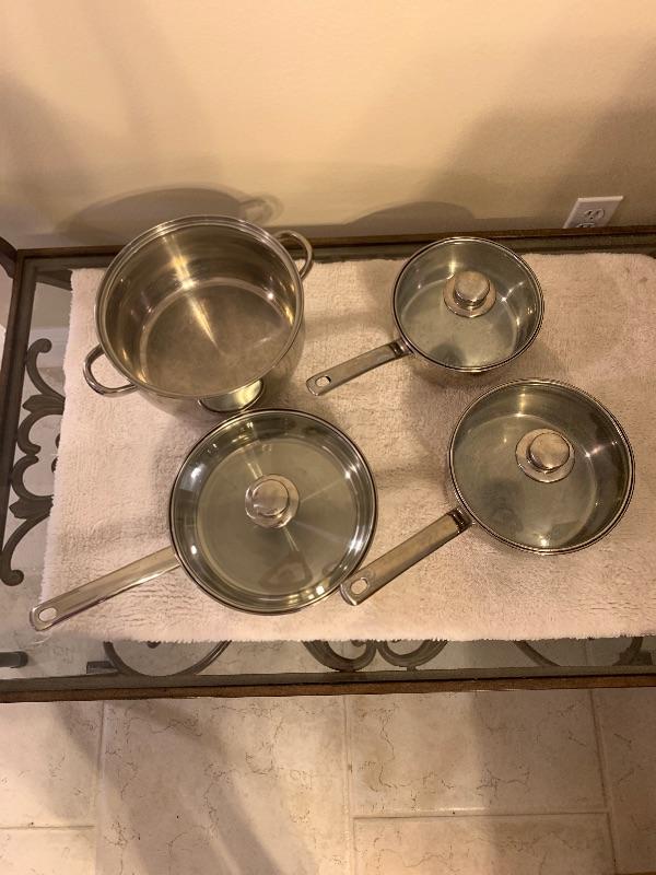 Preferred Stock Stainless Steel Cookware (Set of 4)