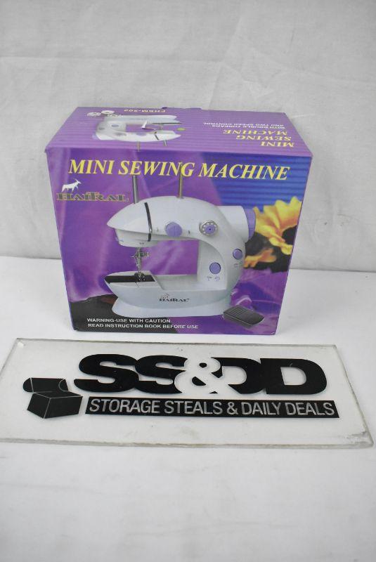 Portable Sewing Machine Mini 2Speed Double Thread HTCS141WPU New