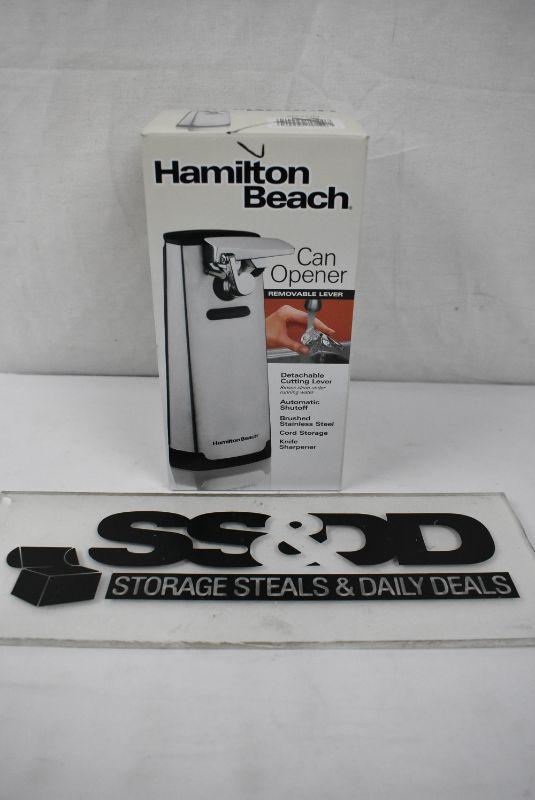 Hamilton Beach Can Opener Model 76700. Open Box New