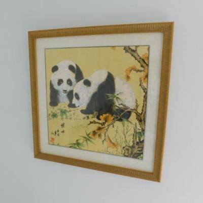 Art Framed Print of Pandas 21