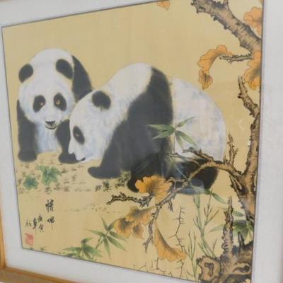 Art Framed Print of Pandas 21