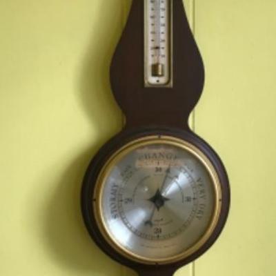 LOT # 480 Vintage Wooden Barometer