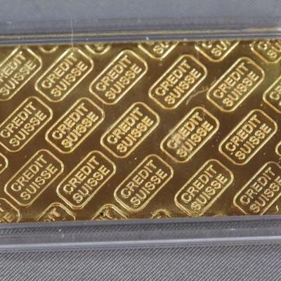 Gold Credit Suisse    100
