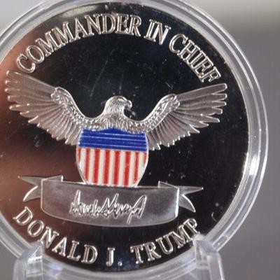 Silver Donald Trump Collectable coin 115