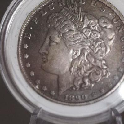 1890 S Morgan Dollar   121