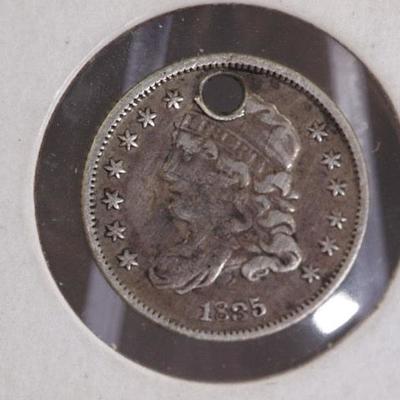 1835 Capped bust Half Dime  127